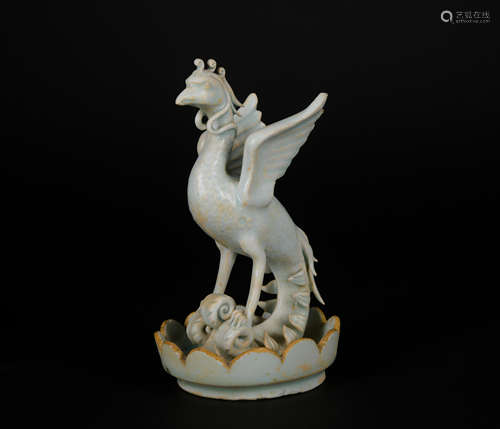 A Hutian kiln 'phoenix' dish