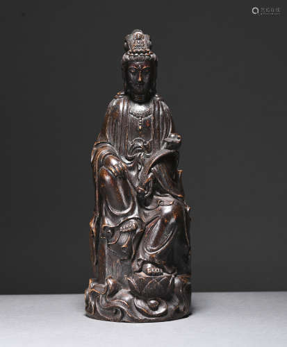 An eaglewood statue of Avalokitesvara