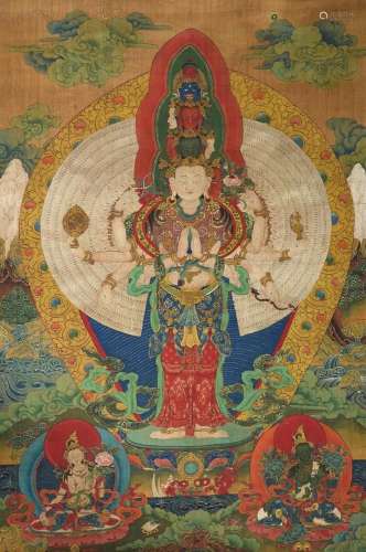 Anonymous (early 20th century) depicting Avalokitesvara