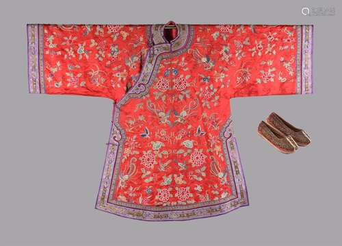 A Malay Straits Chinese Peranakan wedding robe