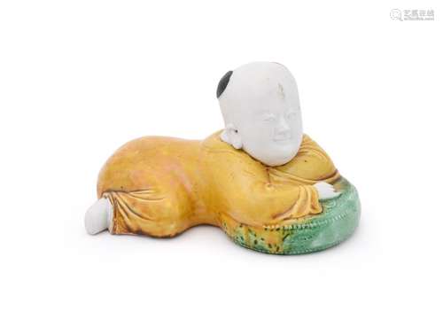 A Chinese boy medicine pillow