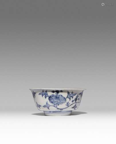 A RARE CHINESE BLUE AND WHITE BOWL