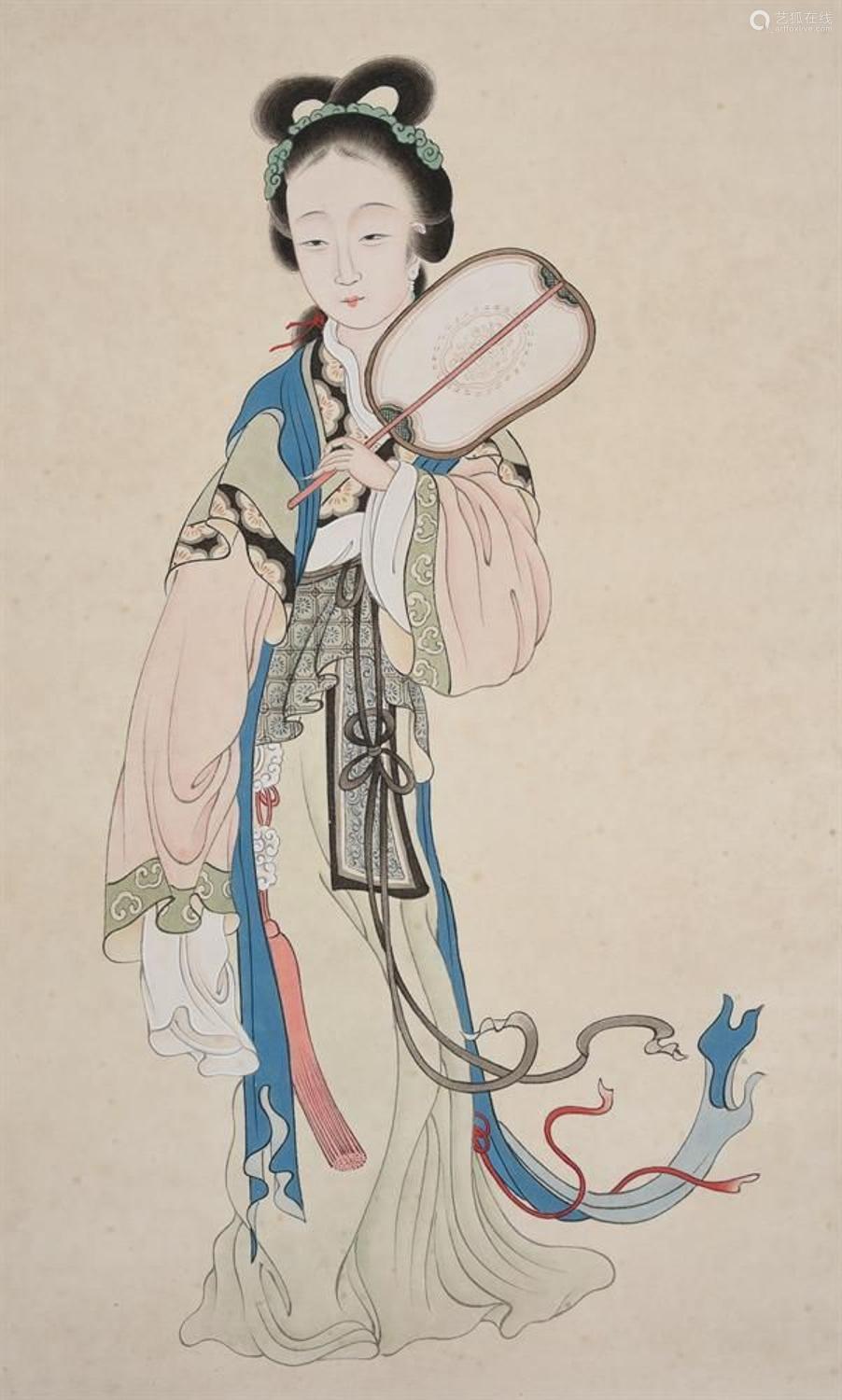 Attributed to Lu Xiaoman (1903-1965)－【Deal Price Picture】