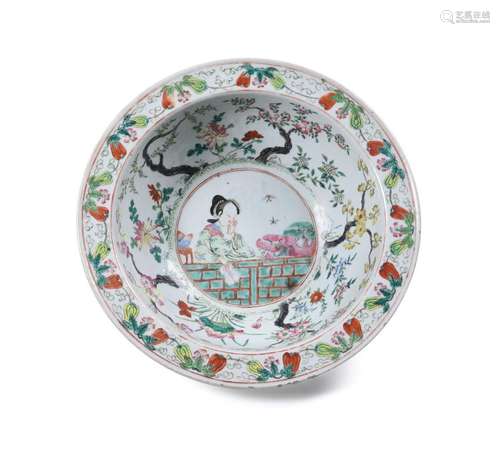 A Chinese Famille Rose large bowl