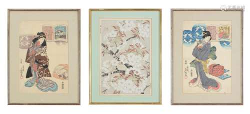 Utagawa Kunisada (Toyokuni III); A Japanese Woodblock Print ...
