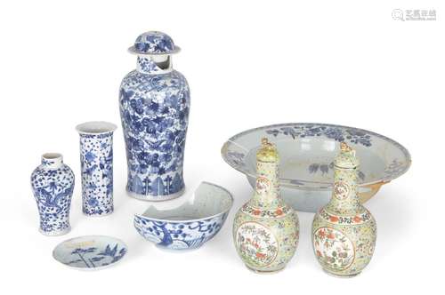 A group of Chinese porcelain