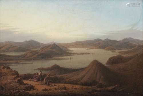 Robert Salmon (British, 1775-1845) The Isles of Bute looking...