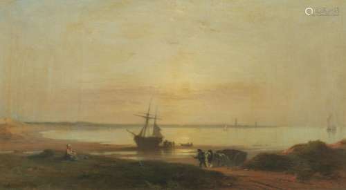 James Cassie RSA RSW (British, 1819-1879) Early morning on t...