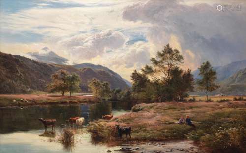 Sidney Richard Percy (British, 1821-1886) Glen Falloch 62 x ...