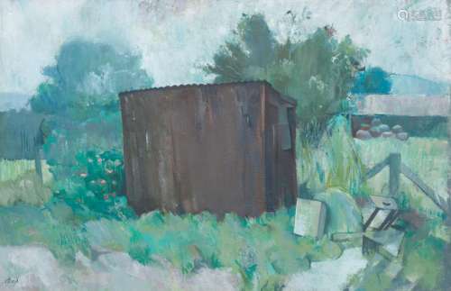 John Boyd RP RGI (British, 1940-2001) Thunderbox 61 x 91.5 c...