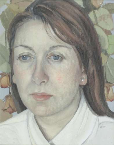 Alison Watt OBE (British, born 1965) Caroline 25.4 x 20.3 cm...