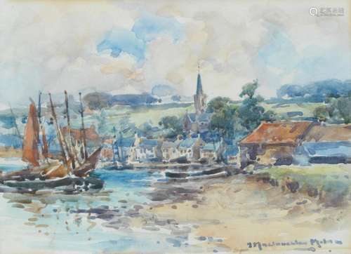 John Maclauchlan Milne RSA (British, 1886-1957) Ferryden, Mo...