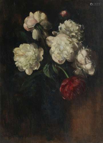 Anne Davidson Muir, RSW (British, 1875-1951) Peonies 61 x 45...