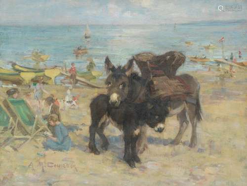 Agnes M. Cowieson (British, active 1882-1940) On Portobello ...