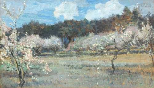 Robert Noble RSA PSSA (British, 1857-1917) Blossom Time (190...