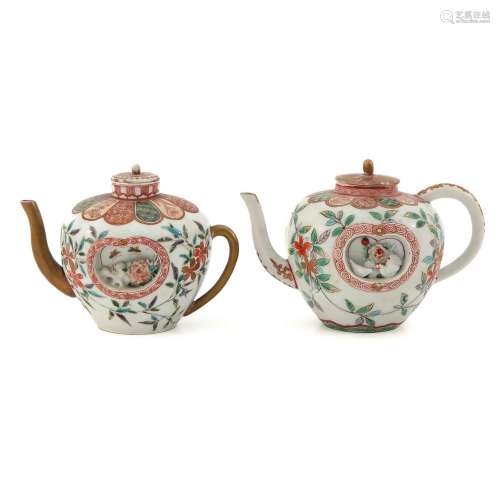 A Lot of 2 Teapots