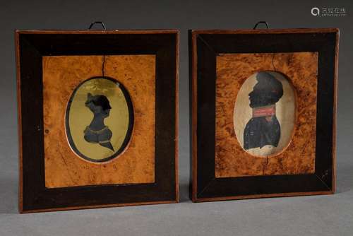 2 Various miniature silhouettes "Lady of the Empire&quo...