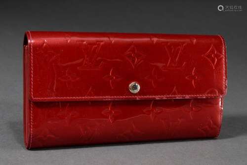 Louis Vuitton "Sarah" wallet in Cuir Monogram Vern...