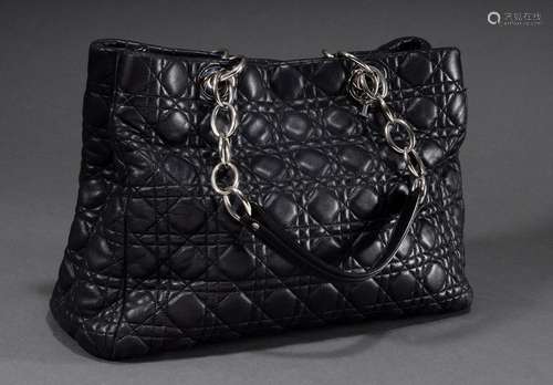 Christian Dior "Soft Shopping Bag" in black nappa ...