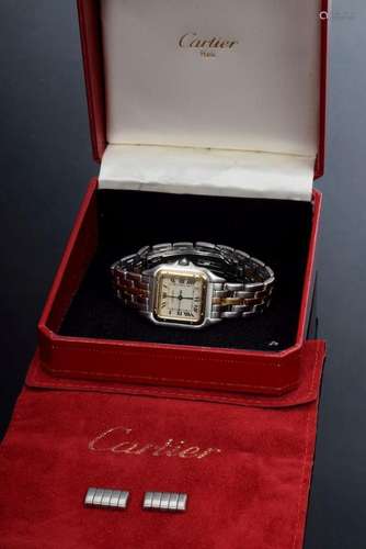 Cartier "Panthere" stainless steel/YG 750