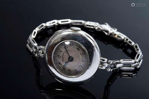 Vacheron & Constantin platinum 950 ladies' wristwatch wi...