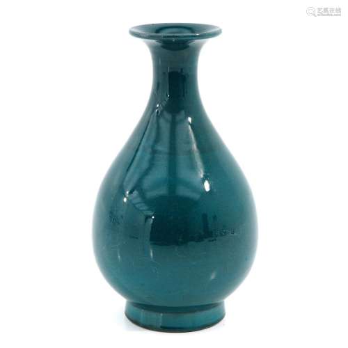 A Turquoise Glaze Vase