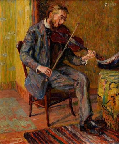 Pycke François (1890-1960) "Violinist"