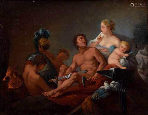 Taraval Jean-Hugues (1729-1785) "Venus and Mars in the ...