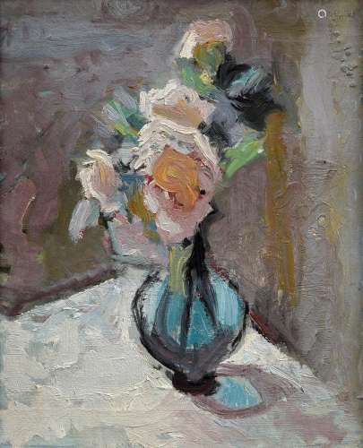 Tesdorpf-Edens Ilse (1892-1966) "Still life with vase o...