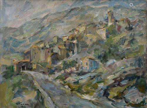 Feser Albert (1901-1993) "Mediterranean Landscape"...