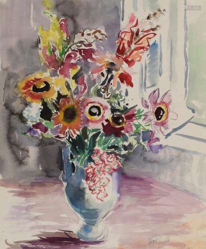 Wohlwill Gretchen (1878-1962) "Flower Still Life at the...