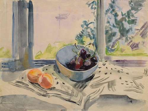 Wohlwill Gretchen (1878-1962) "Fruit still life at the ...