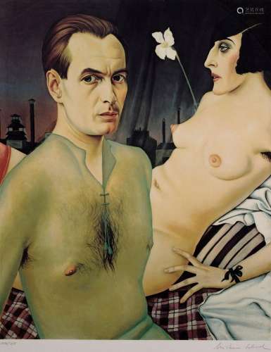 Schad Christian (1894-1982) "Self Portrait with Woman&q...