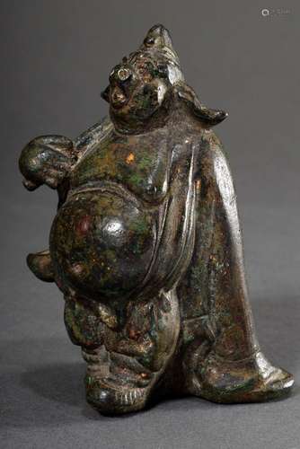 Chinese bronze "Zhu Bajie" from the novel "Th...