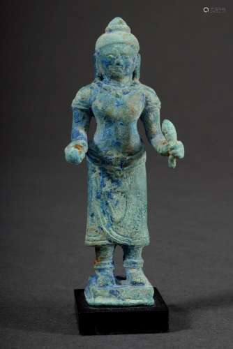 Small Khmer statuette "Prajnaparmita" or "Uma...