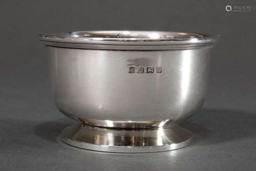 Plain English bowl on foot MM: A & J Zimmerman Ltd.