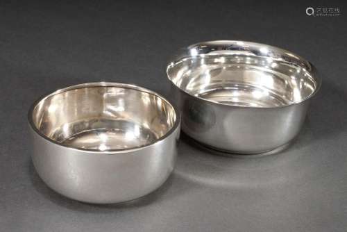 2 Various English bowls in plain façon MM: William Hutton &a...