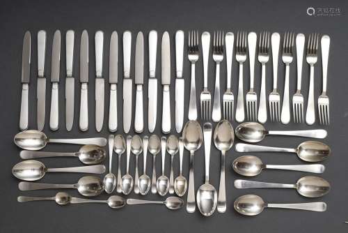 48 pieces of cutlery maker Franz Bahner