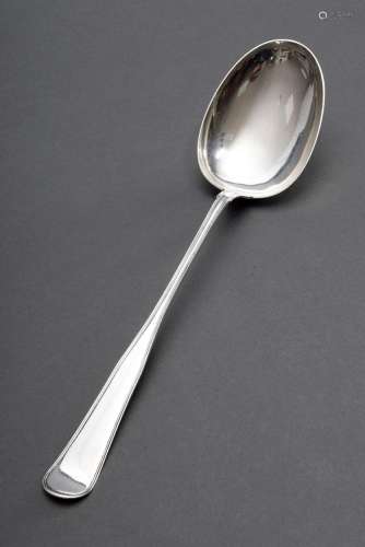 Danish dumpling spoon "Fadenmuster" MM: indistinct