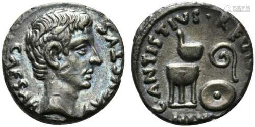 Augustus (27 BC - AD 14), Denarius struck with moneyer C. An...