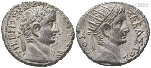 Tiberius (14-37), Tetradrachm, Egypt: Alexandria, AD 20-21; ...