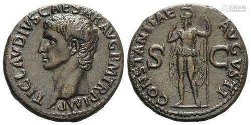 Claudius (41-54), As, Rome, ca. AD 41-50; AE (g 10,53; mm 27...