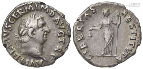 Vitellius (69), Denarius, Rome, late April - 20 December AD ...