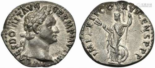 Domitian (81-96), Denarius, Rome, AD 92; AR (g 3,25; mm 18; ...