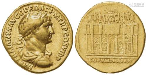 Trajan (98-117), Aureus, Rome, AD 112-114; AV (g 7,25; mm 18...