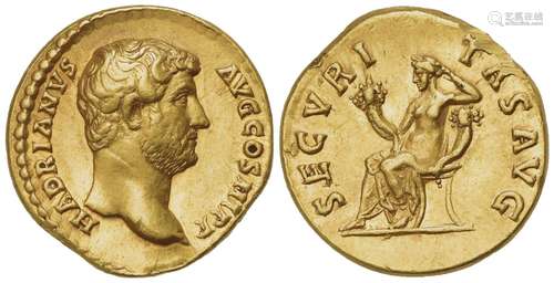 Hadrian (117-138), Aureus, Rome, AD 134-138; AV (g 6,85; mm ...