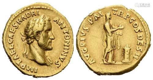 Antoninus Pius (138-161), Aureus, Rome, AD 138; AV (g 7,22; ...