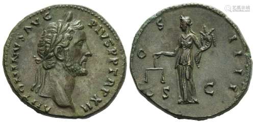 Antoninus Pius (138-161), Sestertius, Rome, AD 148-149; AE (...