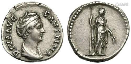 Diva Faustina Maior, Denarius struck under Antoninus Pius, R...