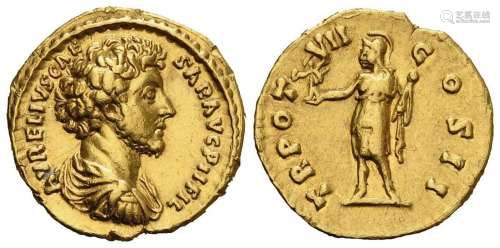 Marcus Aurelius Caesar, Aureus struck under Antoninus Pius, ...